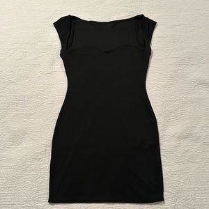 Black SHEIN dress (medium/ size 6) with heart shaped chest area